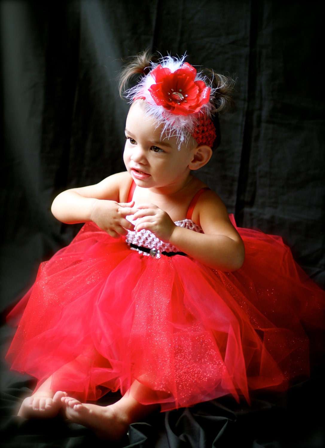 Christmas Tutu / Holiday Tutu/ Winter Tutu / Santa Baby Tutu