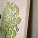 Wedding poster Art on Wood Panel, Month and Tree 12X16 Inches, More sizes available