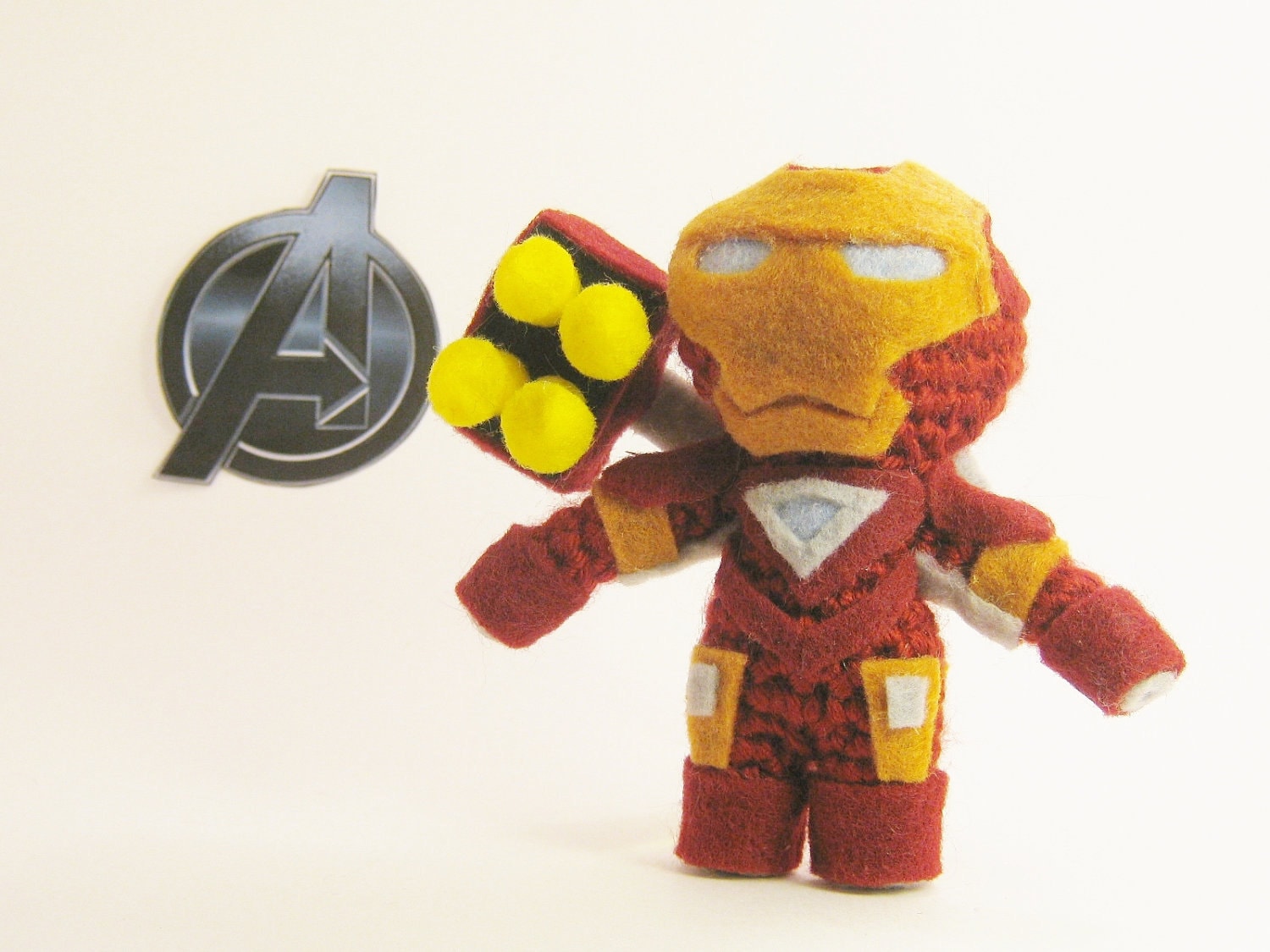 The Avengers Iron Man Crochet Amigurumi Doll by ...