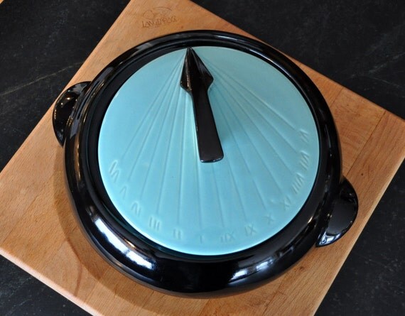 KENWOOD SUNDIAL Casserole 1950s SHAWNEE Pottery by AhhMazing