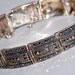 VINTAGE ART DECO, Sterling Silver Marcasite Bracelet, 31 grams