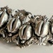 Mexican Silver Repousse Bracelet