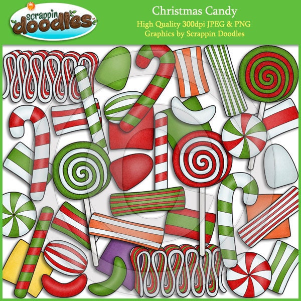 free clip art christmas candy - photo #34
