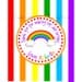 Rainbow Favor Tags- Printable