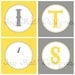 White, Gray, Yellow Baby/Bridal Shower or Birthday Banner- Printable (You are my Sunshine)