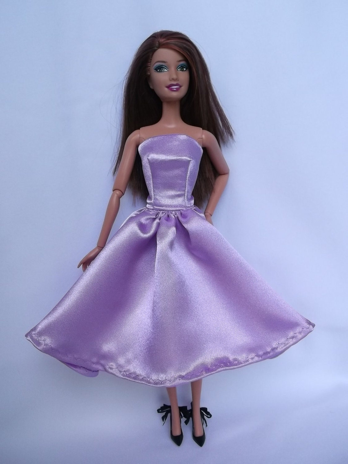 lavender party dress