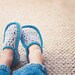 Kids House Slippers Crochet Pattern - Permission to Sell INSTANT DOWNLOAD