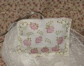 French Vintage Handmade 100% Organic Lavender Sachet Hanger ECS