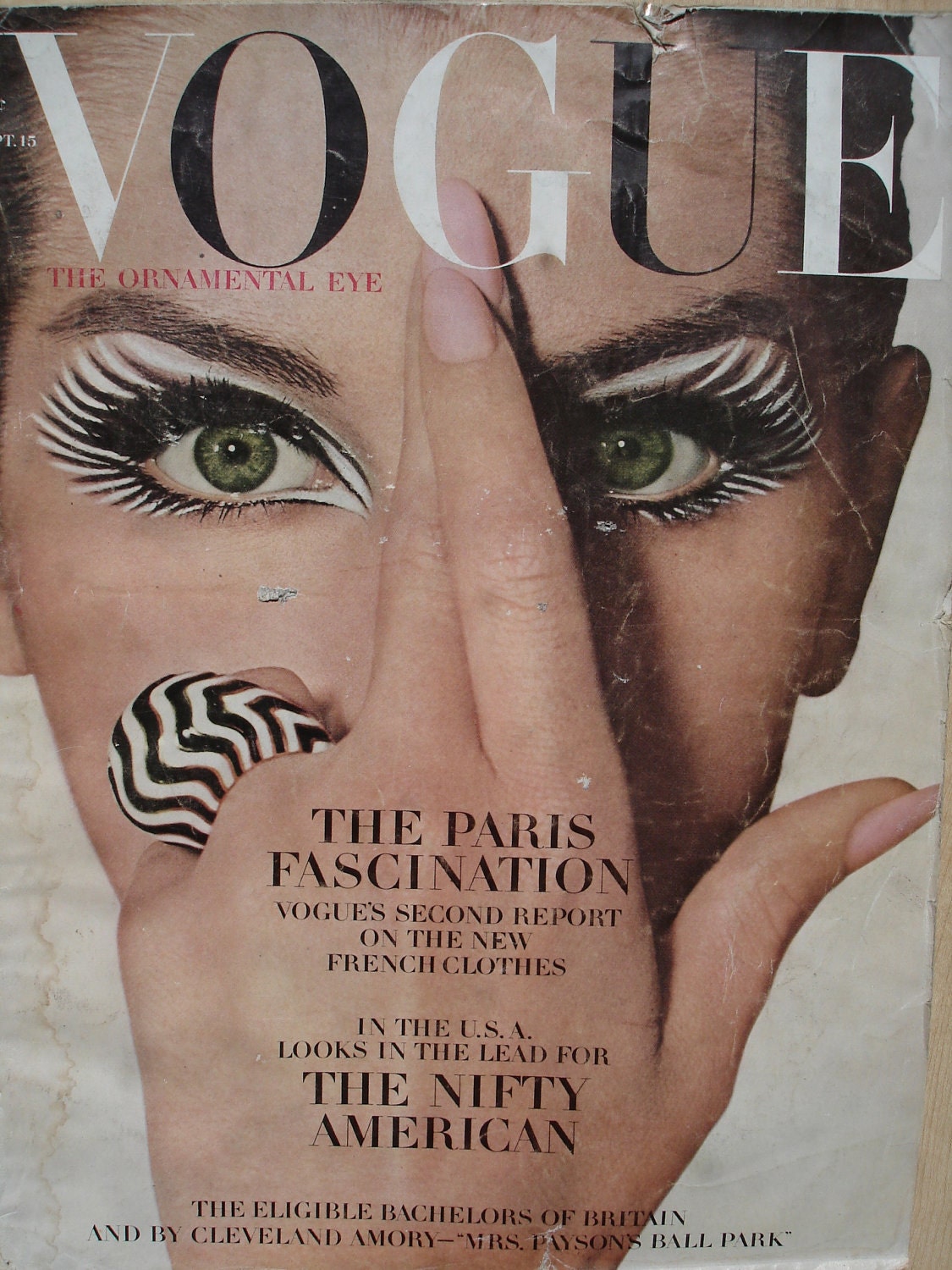 Vintage Fashion Magazine Vogue 1960s By TheVintageDepartment