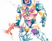 Masters of the Universe Watercolor Man-E-Faces