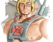 Masters of the Universe Classics watercolor art prints: Set of 4