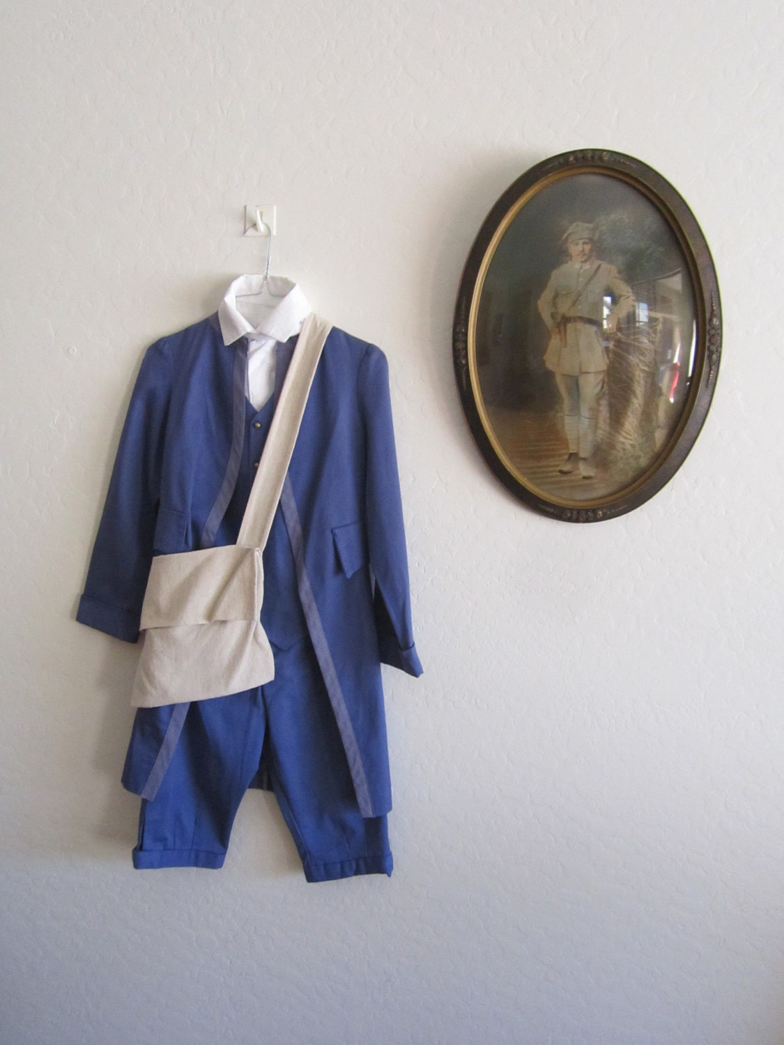 1776 Boys Sz. 10 Blue Patriot Costume