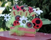 Cute as a Lady Bug Centerpiece