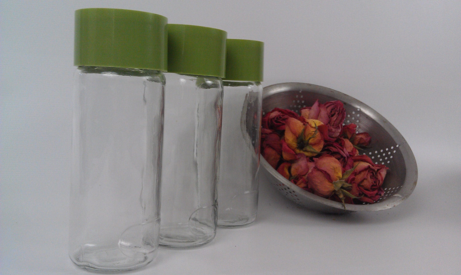 Vintage Brasilian Glass Storage Containers for Your Goodies