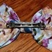 Summer Floral Hair Bows - 5 color choices