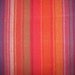 Linen table runner - tablecloth Multicolored ( blue, red, green, yellow, orange ), (37,4" x 17,72")