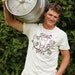 Craft Brew Mens T Shirt - Oktoberfest - LARGE - For The Home Brew Micro Brew Lover - Hand Screen Printed