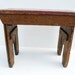 Vintage Wood Stool Rustic Step Stool