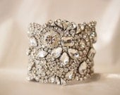 Our Classic All Swarovski Crystal Old Hollywood Rhinestone Cuff