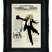 Giclee Print Poster Mixed Media Painting Illustration Drawing x DANCING ELEPHANT