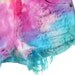 Vintage LEVIS Rainbow Tie Dye Dyed Denim High Waist Cut Off shorts XXS
