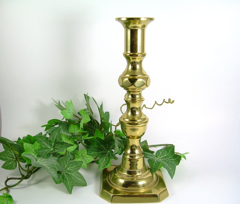 Vintage Brass Candlestick