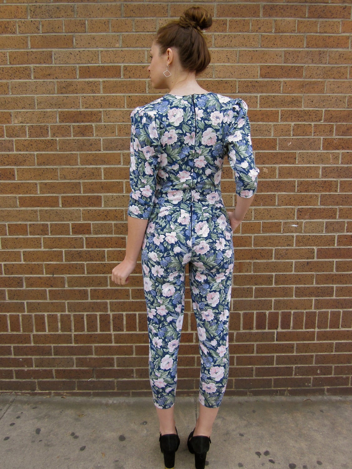 Floral romper jumpsuit