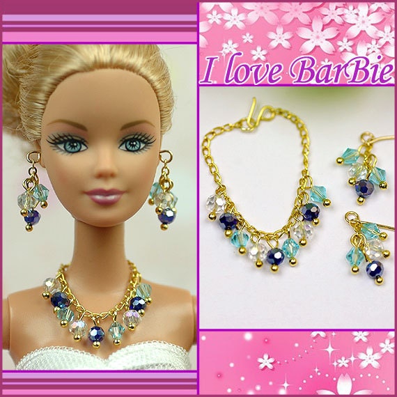 barbie diamond princess necklace