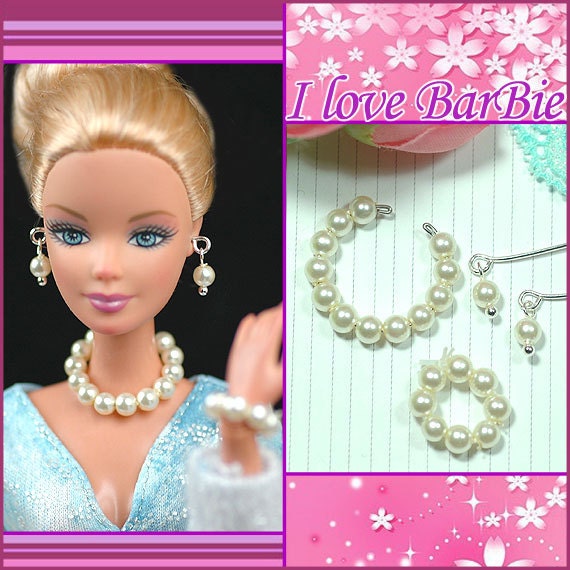 etsy barbie necklace