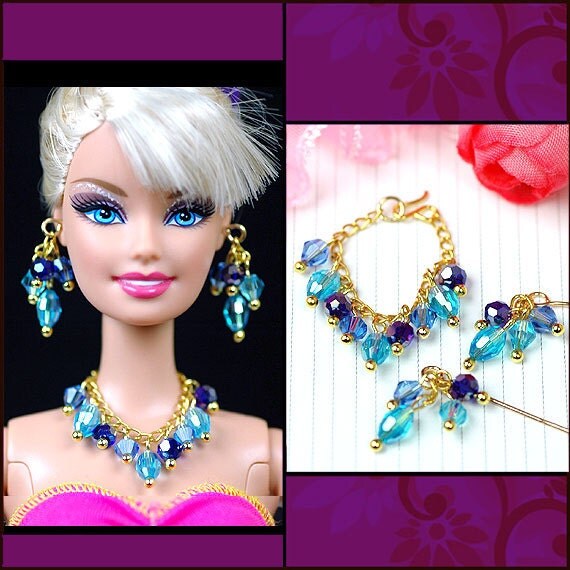 barbie necklace etsy