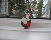 Small Wooden Goose