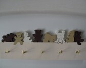 Key holder with bears
