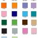 Monster Decal Child Decor - Set of Twelve Cute Monster Vinyl Wall Decals