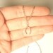 Small Wishbone "Make a Wish" Necklace