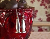 silver spoon earrings by tangs and tines