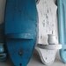 Set of Candle Sconces blue white teal turquoise distressed "Coastal Cottage Blues, Sconces"
