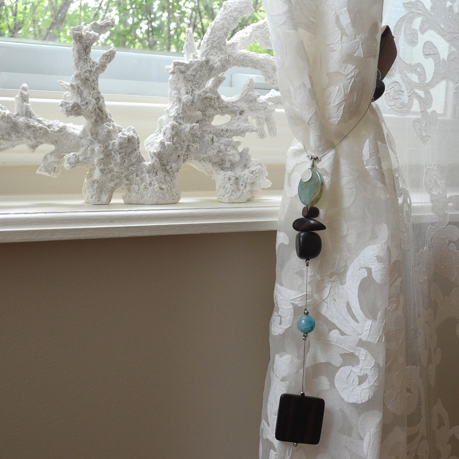 Magnetic Curtains Tiebacks, tie backs, drapery holder, curtain tiebacks