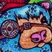 Steampunk Ferret Original ACEO Art OOAK