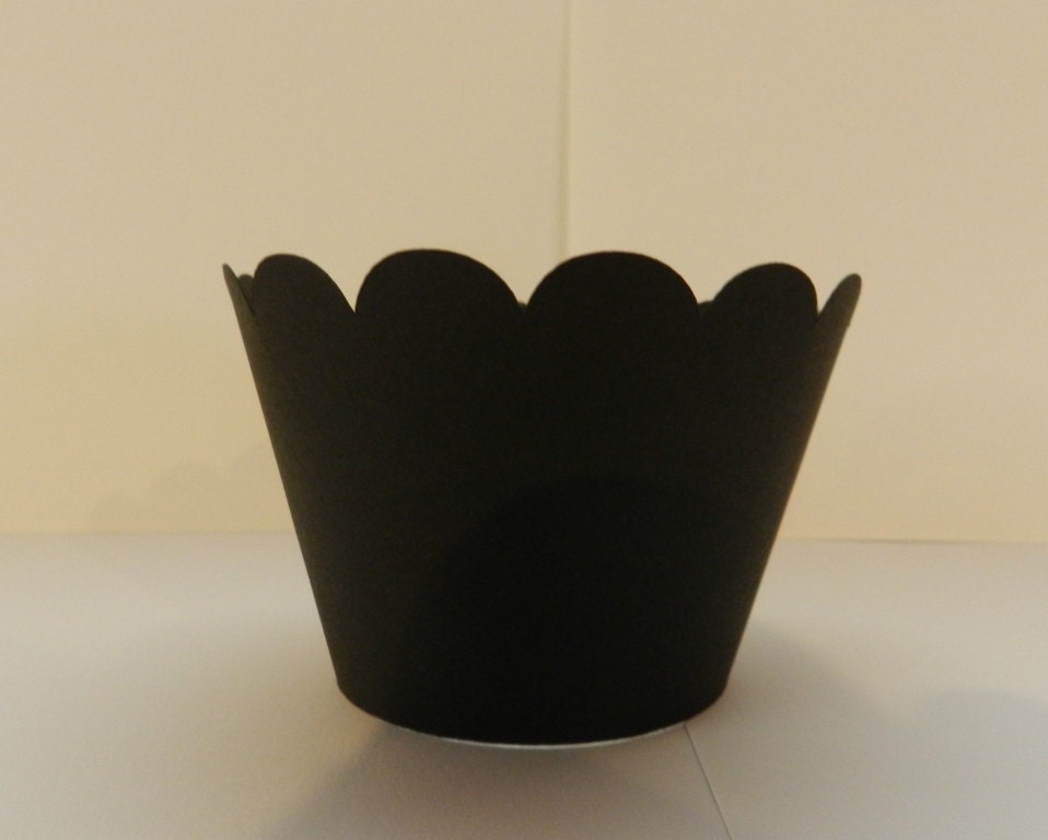 Cupcake Wrappers Black Il_170x135