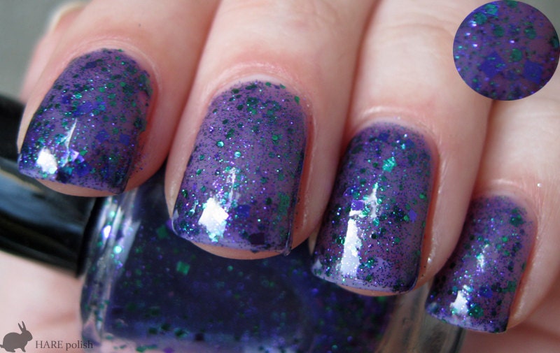Why So Igneous - HARE polish - Hand Blended Nail Polish