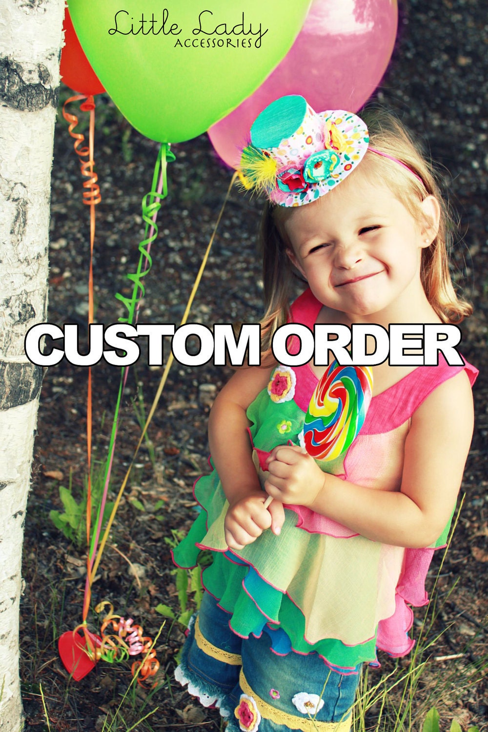Custom Order - Alice Mini Top Hat to match outfit from convo