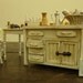 Tuscan style kitchen table shabby chic