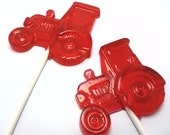Buy 10 Get 10 Free -  TRACTOR LOLLIPOPS - Pick Any Color and Flavor
