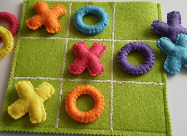 Kids Tic Tac Toe Game Set - Kids birthday present
