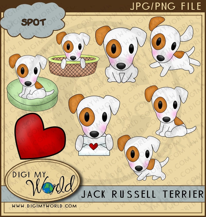 clip art jack russell dog - photo #41