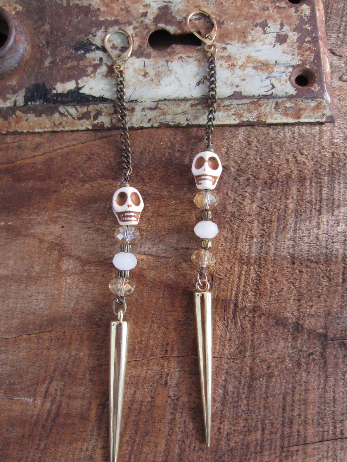 Smile For Me Skull Earrings