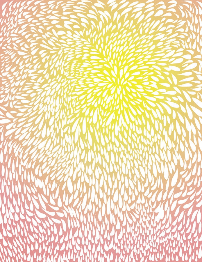 Sale - Buy 2 Get 1 Free - The Morning Sun Abstract Print - 8 x 10 - Limited Edition 69/100 sunrise, sunlight, pink, orange, yellow