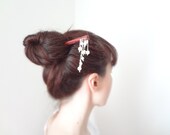 pure angel- hair stick wedding hair stick french  luxury