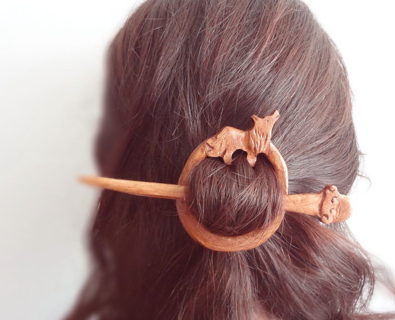 Werewolf moon teen wolf hair pin shawl pin