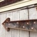 On sale vintage electric arrow barn wood and  industrial metal